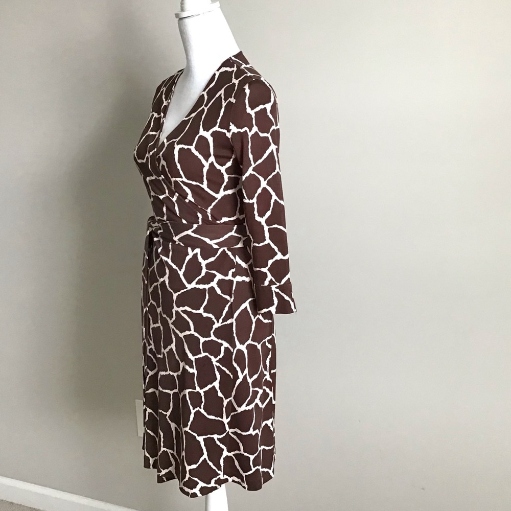 RARE Early 2000s Vintage Silk Wrap Dress ASO Lorelai Gilmore in Gilmore Girls - Picture 7 of 14